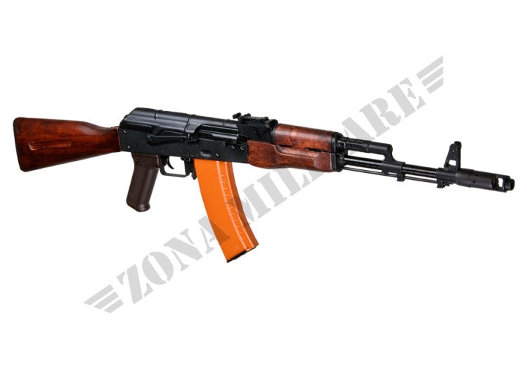 Ak74 Wood E Metal Scarrellante Aps