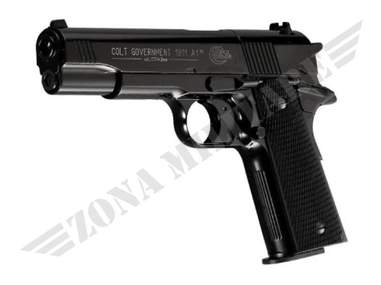 Pistola Colt Umarex 1911 A1 Gov Black Cal.4.5 Pot.<7.5J