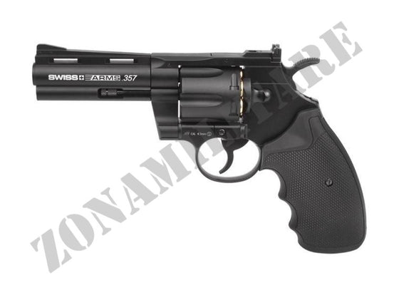 Revolver Python 357 Canna 4 Pollici Swiss Arms Cal 4.5 Pot<7.5 Joule