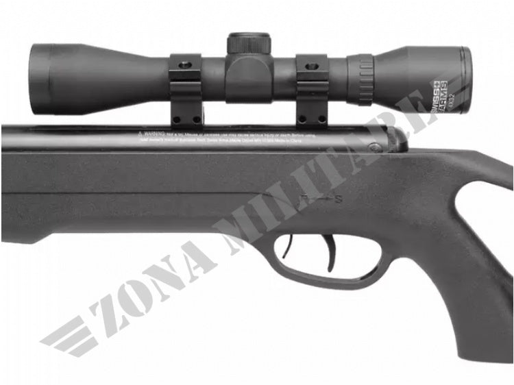 Carabina Swiss Arms Tac1 Black + Ottica Cal.4.5