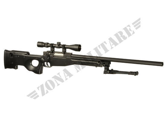 FUCILE SNIPER L96 RIFLE SET BLACK COMPLETE VERSION WELL