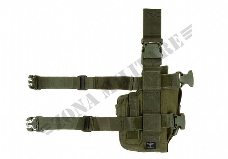 Fondina Cosciale Sof Holster Invader Od Green Left