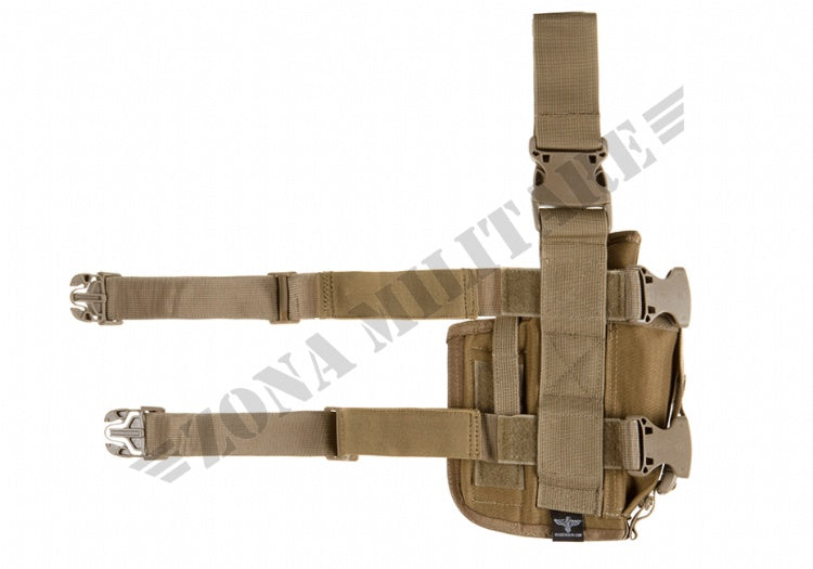 Fondina Cosciale Sof Holster Invader Coyote Left