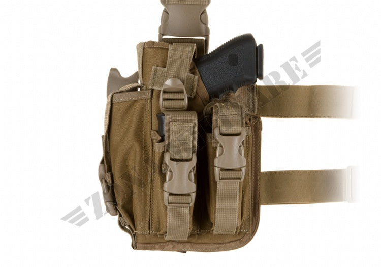 Fondina Cosciale Sof Holster Invader Coyote Left