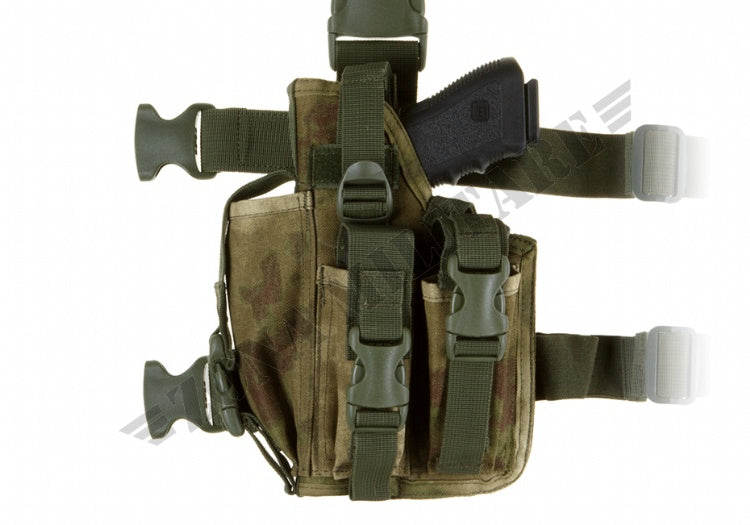 Fondina Cosciale Sof Holster Invader Everglade Left