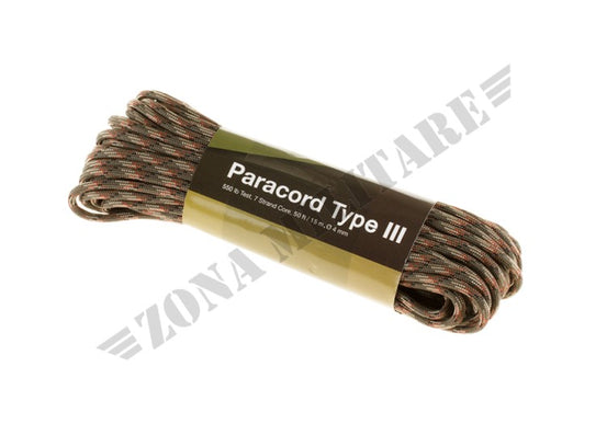 Paracord 550Lb 50 Feet Od Green Camo Invader Gear