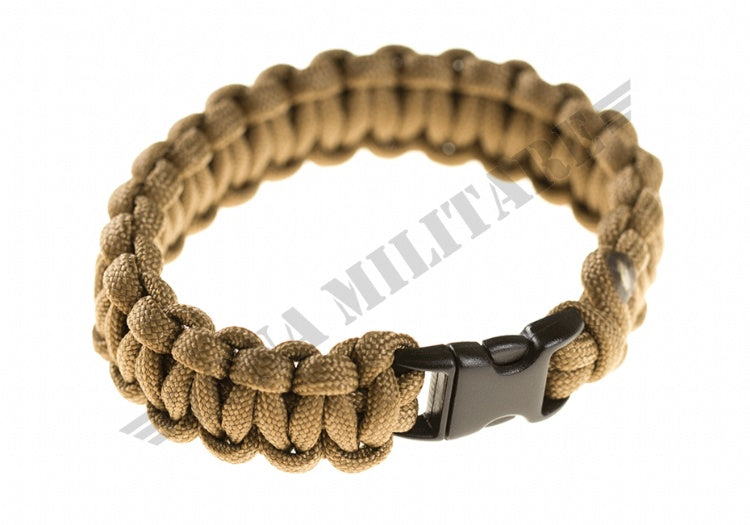 Braccialetto Paracord Compact Tan Invader Gear