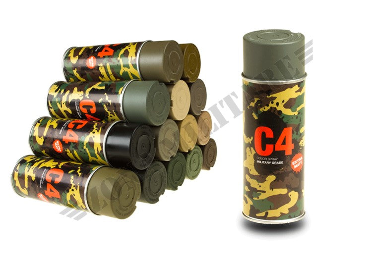 Vernice Spray C4 Mil Grade COLORE Foliage Green Armamat