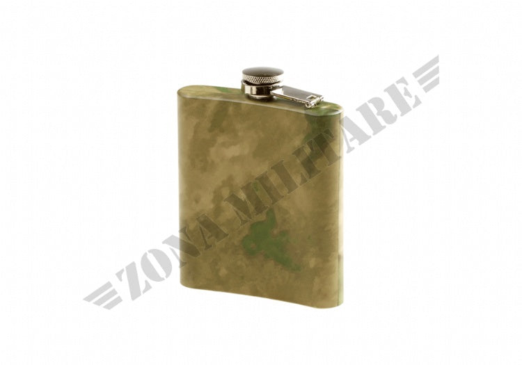 Stainless Steel Fiaschetta Acciaio Element Foliage Green