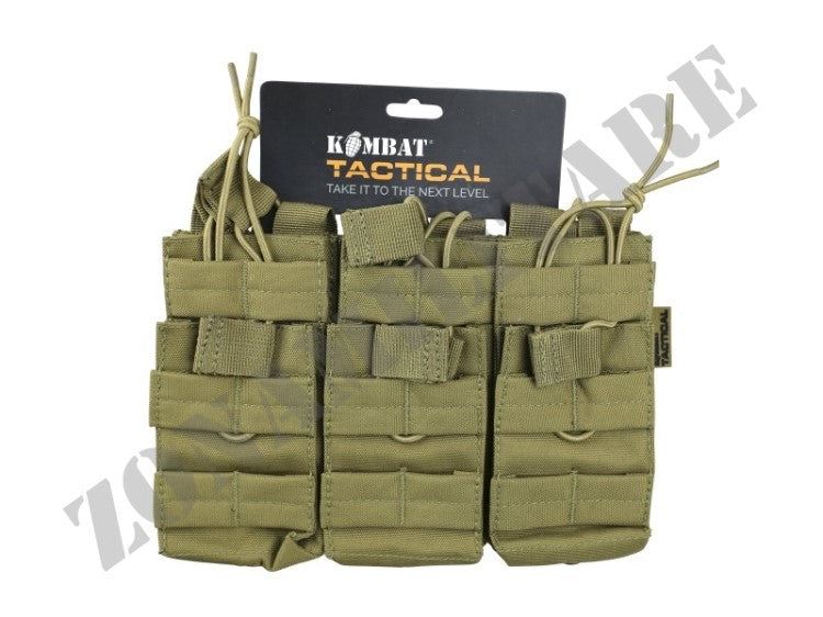 Porta Caricatori Triplo Duo Mag Pouch Coyote Kombat