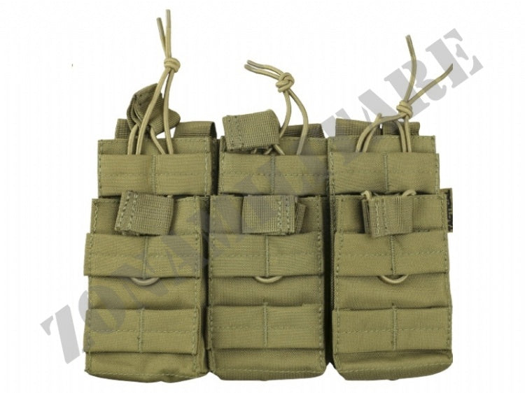 Porta Caricatori Triplo Duo Mag Pouch Coyote Kombat