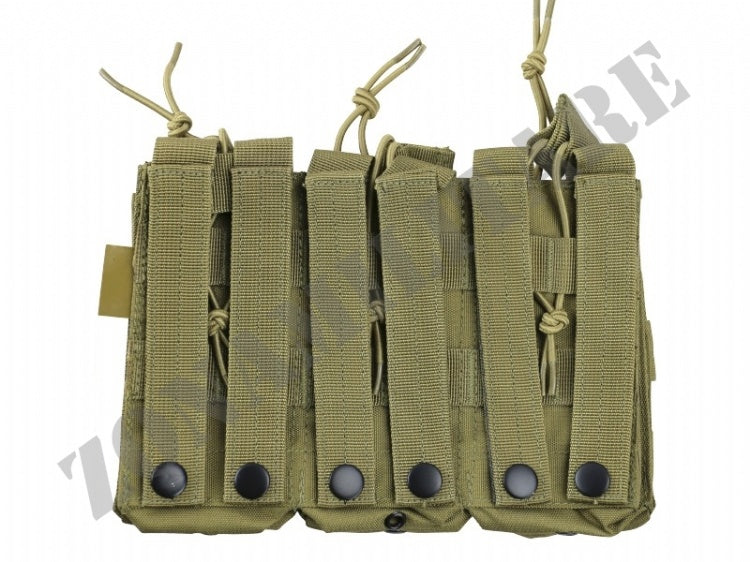 Porta Caricatori Triplo Duo Mag Pouch Coyote Kombat