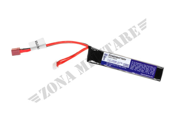 Lipo 11.1V 1100Mah 20C Stock Tube Type T-Plug Pirate Arms