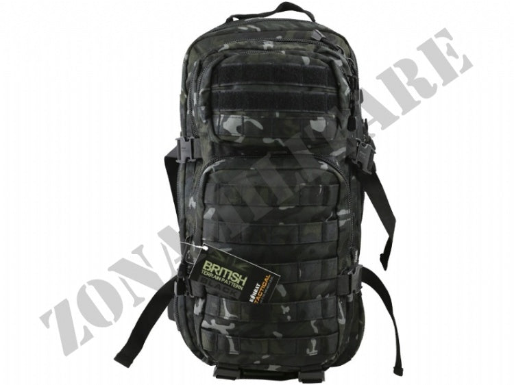 Zaino Small Molle Assault Pack 28 Litre Multicam Black Kombat