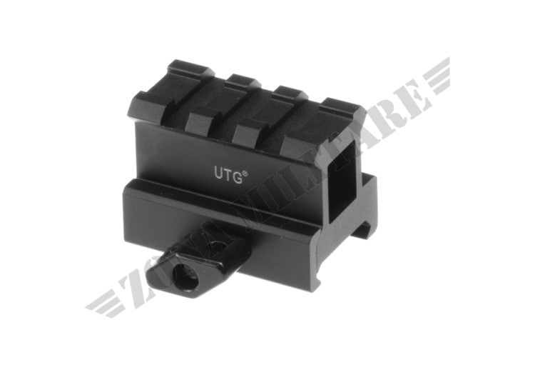 Alzo Rail High Profile 3 Slot Twist Lock Riser Mount