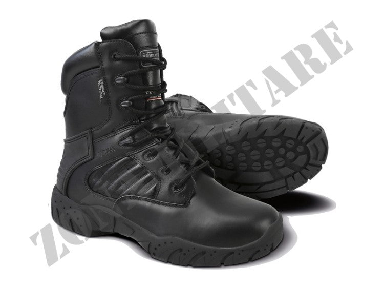 Anfibi Kombat Tactical Pro Boots Black In Pelle