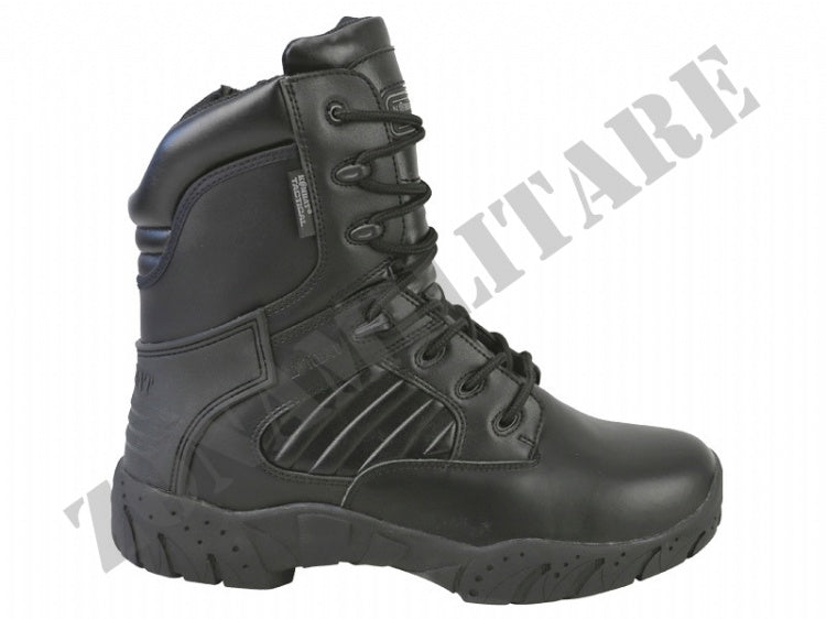 Anfibi Kombat Tactical Pro Boots Black In Pelle