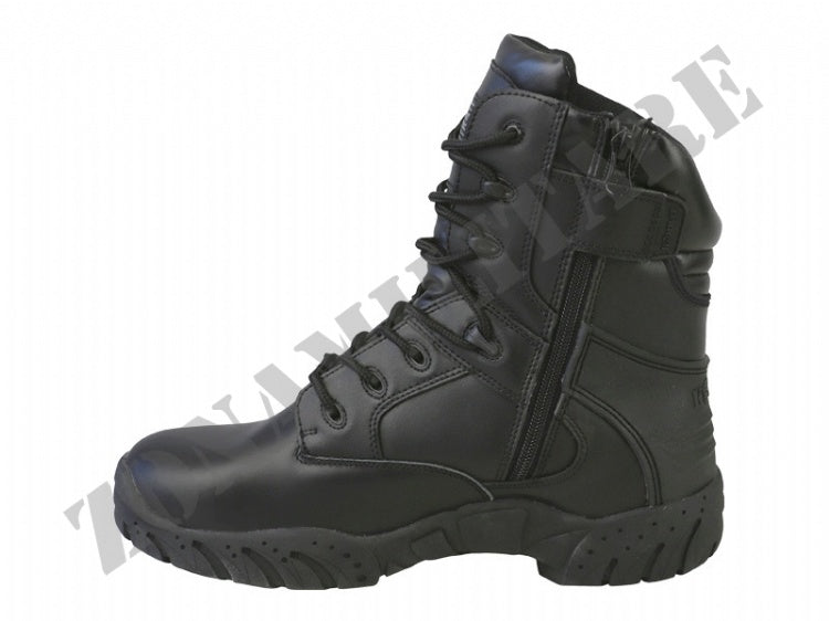 Anfibi Kombat Tactical Pro Boots Black In Pelle