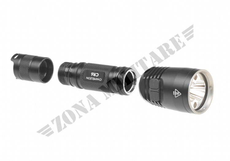 Torcia Cr6 Chameleon Red 440 Lumen Nitecore