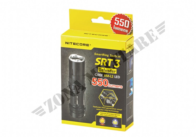 Torcia Srt3 Smartring Tactical 550 Lumen Nitecore