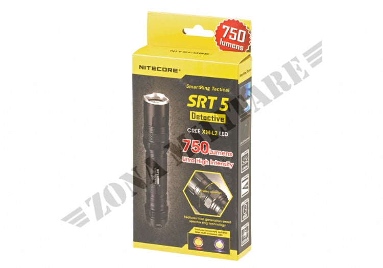 Torcia Srt5 Smartring Tactical 750 Lumen Nitecore