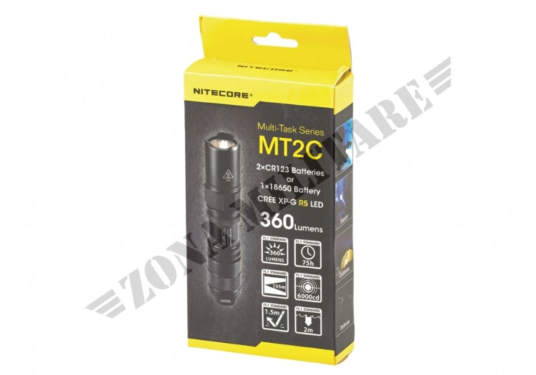 Torcia Nitecore Mt2C Multi-Task 360 Lumen