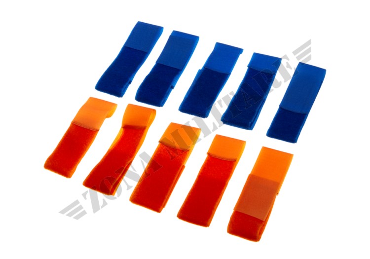 Team Patch Set Blue / Orange Invader Gear