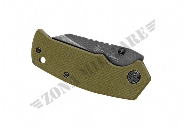 Coltello Ef115 Folder Elite Force Green Version