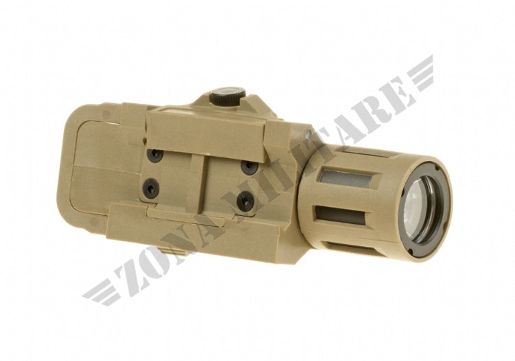 Torcia Tattica Weapon Mounted Light 200 Lumens Dark Earth