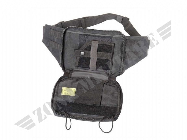 Marsupio Molle Con Porta Pistola Interno Nero