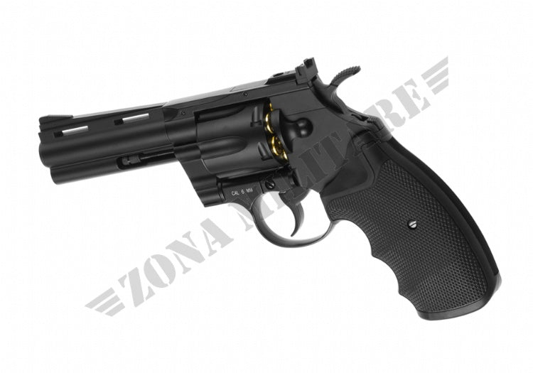 Revolver Python 4 Inch Co2 Black Version Kwc