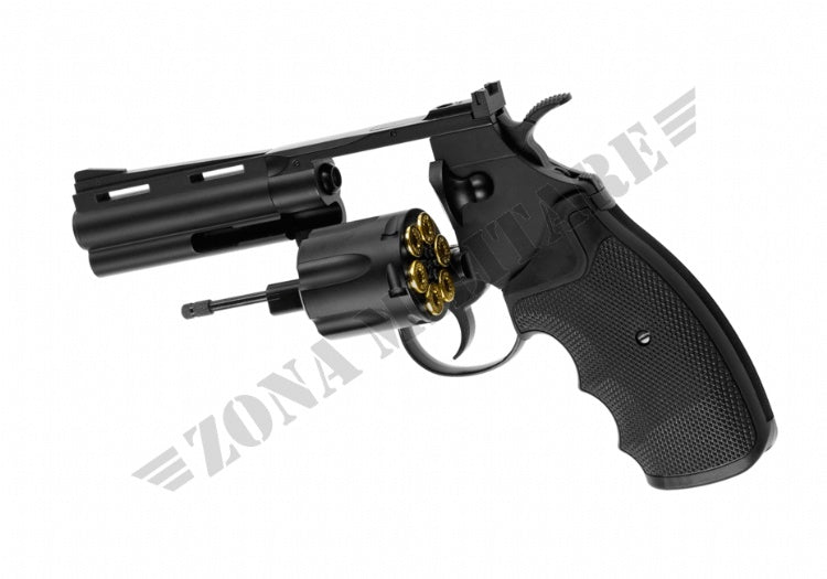 Revolver Python 4 Inch Co2 Black Version Kwc