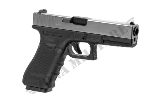 Pistola We17 Gen 4 Metal Version Gbb We Inox/Black