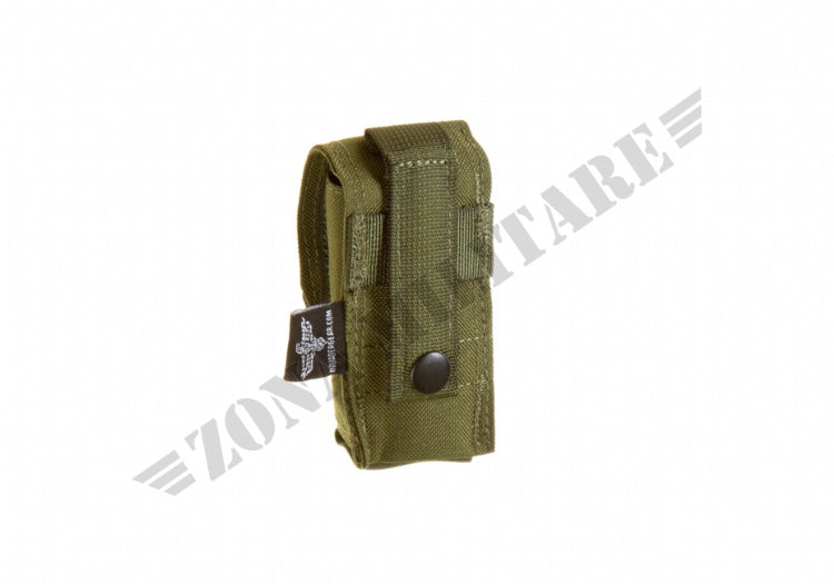 Single 40Mm Grenade Pouch Invader Gear Od Green Color