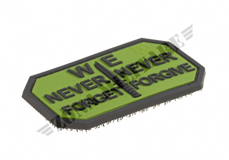 Never Forget Rubber Patch Forest Jtg