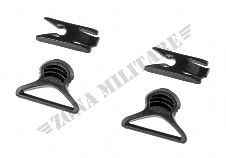 Goggle Swivel Clips 36Mm Fma Black