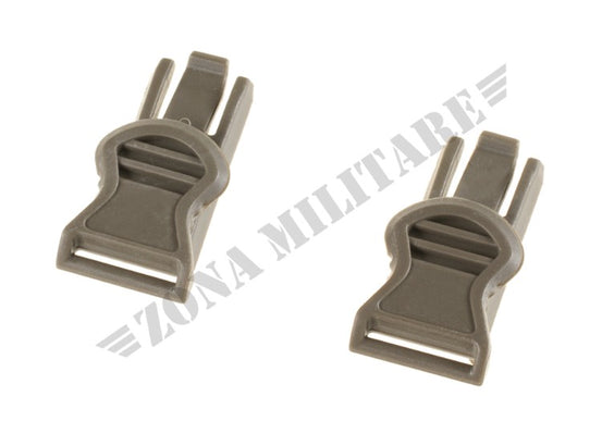 Goggle Swivel Clips 19Mm Fma Foliage Green