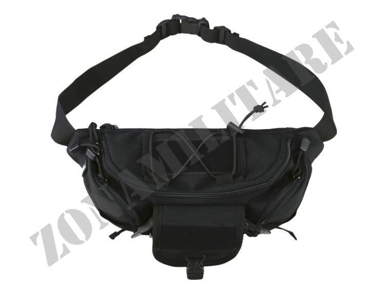 Marsupio Tactical Waist Bag Black Kombat