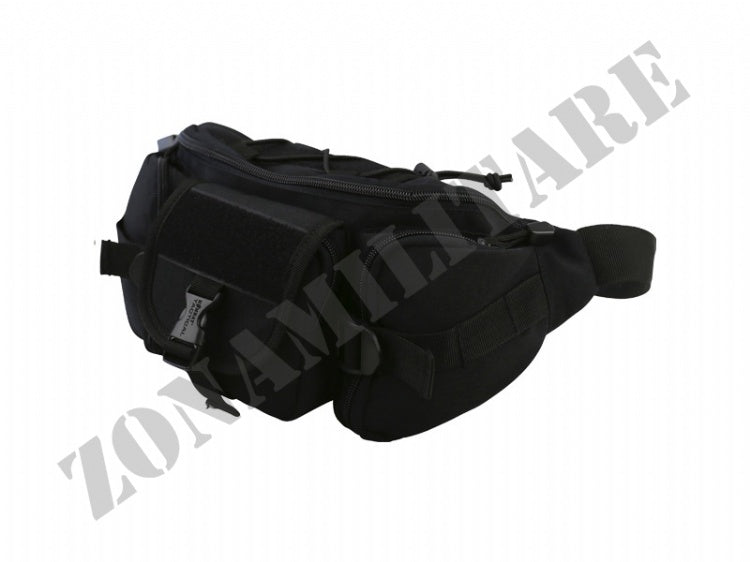 Marsupio Tactical Waist Bag Black Kombat