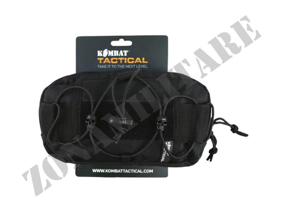 Tasca Utility Fast Pouch Con Zip Kombat Black