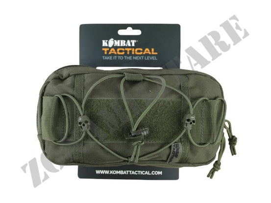 Tasca Utility Fast Pouch Con Zip Kombat Od Green