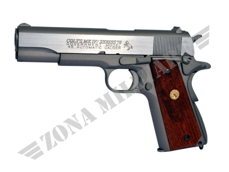 Pistola Colt M1911 Mkiv Full Metal Scarrellante Co2