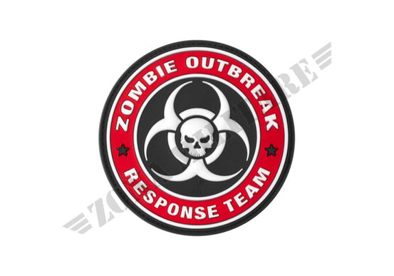 Patch Gommata Zombie Outbreak Rubber Patch Jtg Black Medic