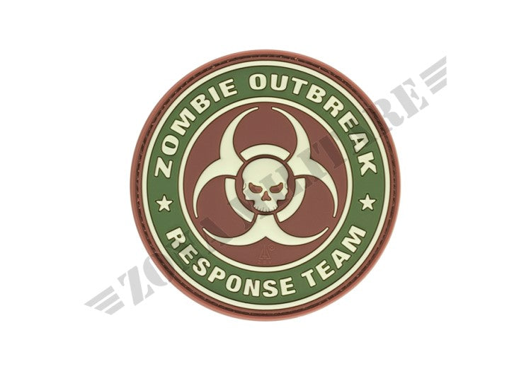 Patch Gommata Zombie Outbreak Rubber Patch Jtg Multicam