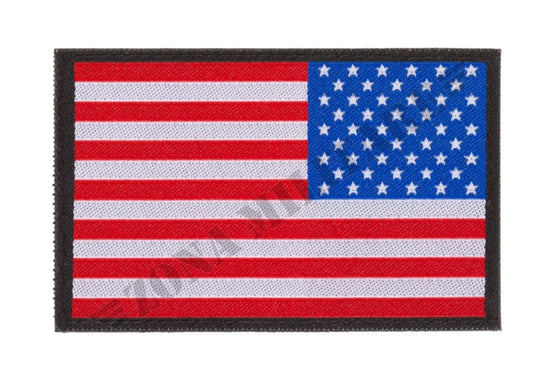 Usa Reversed Flag Patch Clawgear Color Version