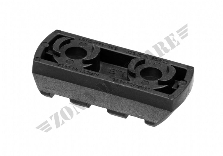 M-Lok Rail Section Polymer 3 Slots Black