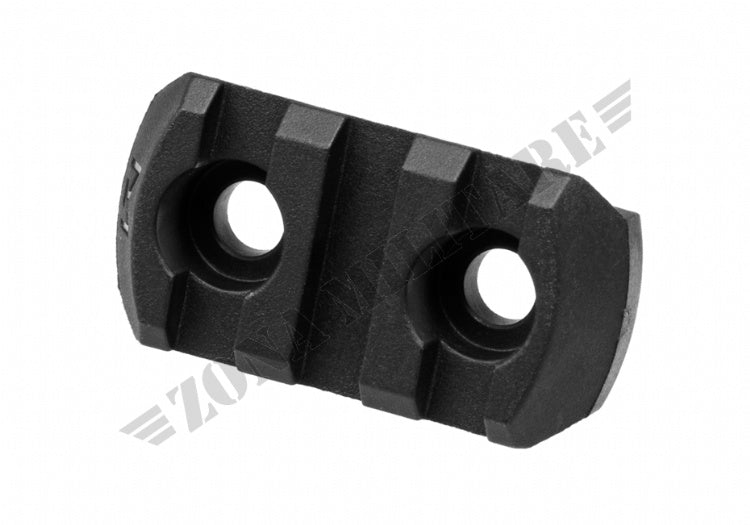 M-Lok Rail Section Polymer 3 Slots Black