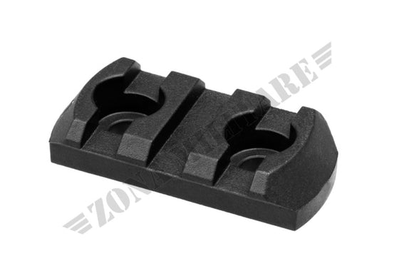 M-Lok Rail Section Polymer 3 Slots Black