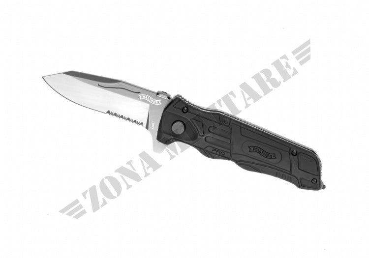 Coltello Rescue Knife Pro Walther Black Version