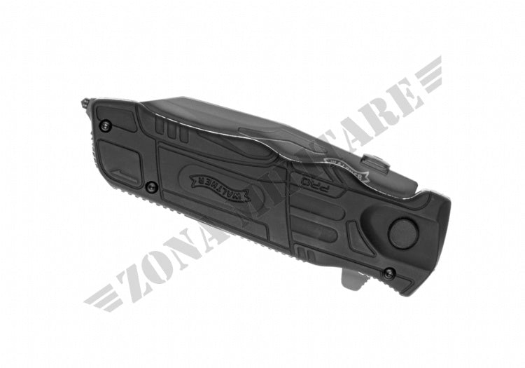 Coltello Rescue Knife Pro Walther Black Version